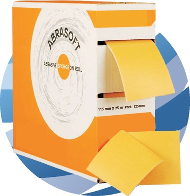 Circle Brand Schleifpapier-Rolle Für Trockenbau – Mit Schwammrückseite, 8,9 Cm Breit, 9 M Lang