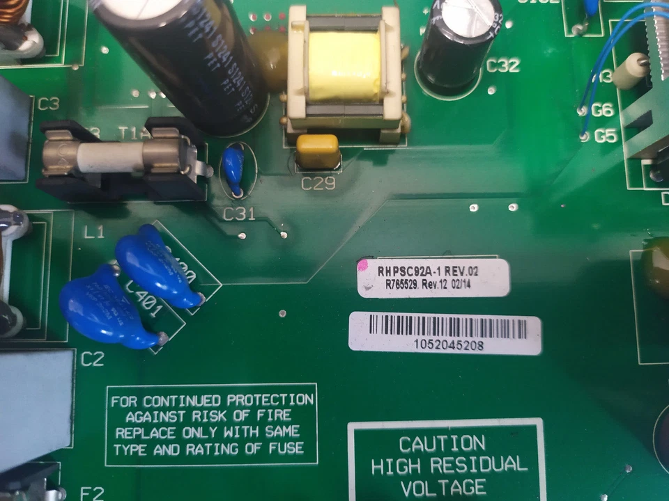 Barco R765529 Fan Controller Board for Galaxy 4K - Imagen 2 de 3