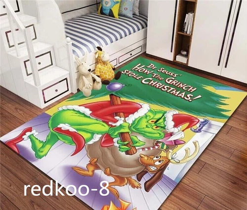 La pesadilla antes de Navidad Grinch alfombra suelo felpudo alfombra antideslizante DE - Imagen 10 de 15