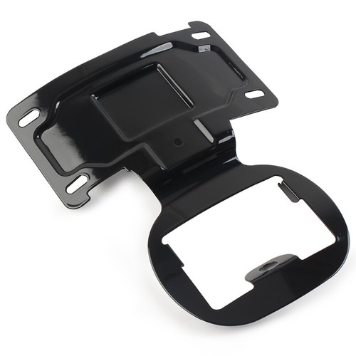 License Plate Relocation Bracket Holder Kit For Harley Davidson Touring Black - Foto 8 di 9