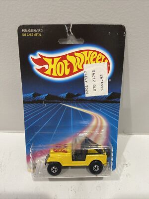 Hot Wheels JEEP CJ-7 -- Yellow, #3954