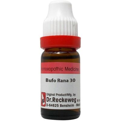 Dr. Reckeweg Bufo Rana Dilution 11ml Choose Potency