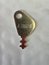 Vintage Long Lock Luggage Key #LS80, Steamer Trunk, Suitcase, Briefcase...NEW