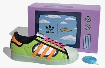 adidas Superstar x The Simpsons Squishee Sneakers Men's Size adidas Superstar x The Simpsons Squishee Sneakers Men's Size
