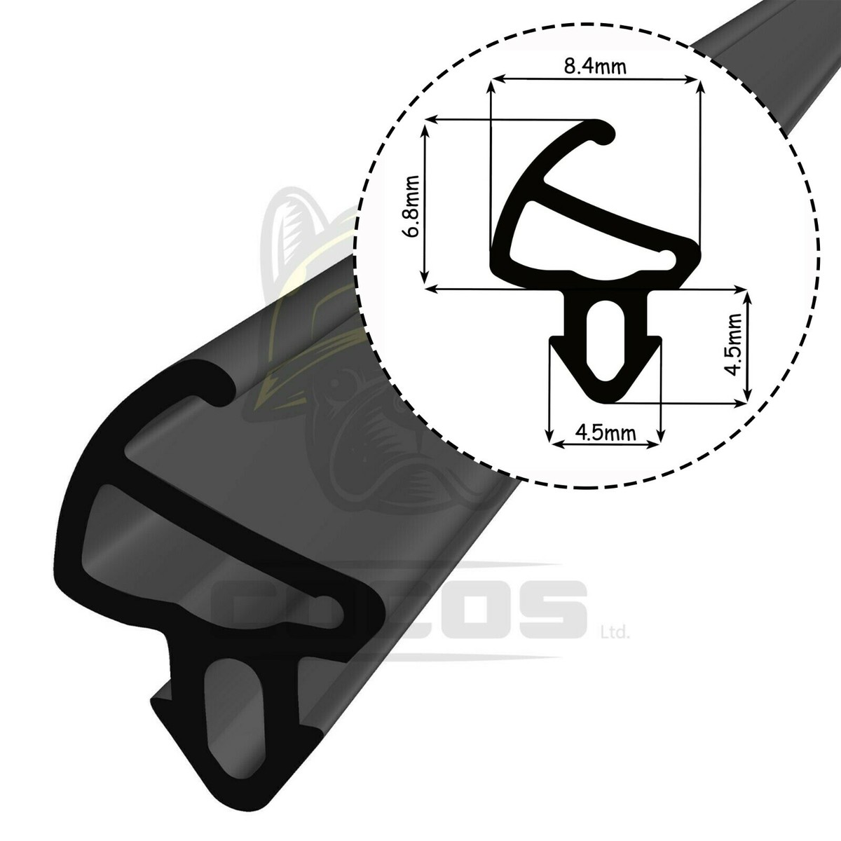 DQ-PP S-1388 Rehau Guarnizione Per Finestre, Colore Nero, 20 | FindTheDeal - Foto 9