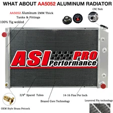 4 Rows Radiator Fits 1973-1987  Chevy GMC C10 C20 C30 K10 K20 Pickup Truck US