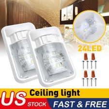 2 Pack 12v Led Rv Ceiling Dome Light Led Interior Lighting For Trailer Camper Rv