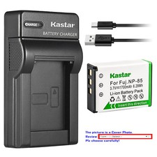Kastar Battery Slim Charger for Fuji NP-85 BC-85 Fujifilm FinePix SL305 Camera