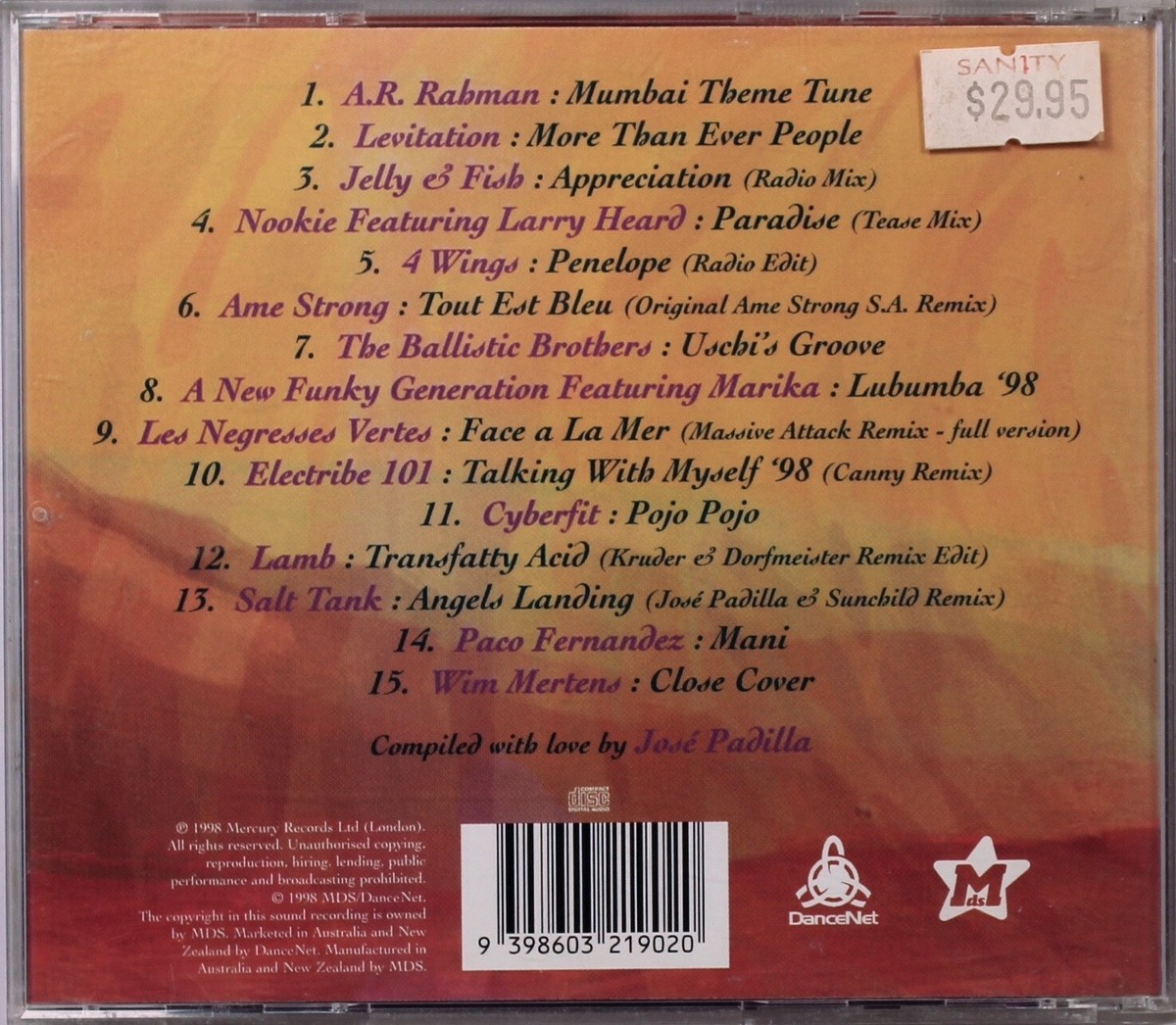 Cafe Del Mar - Volumen Cino CD (Vol 5) | eBay Australia