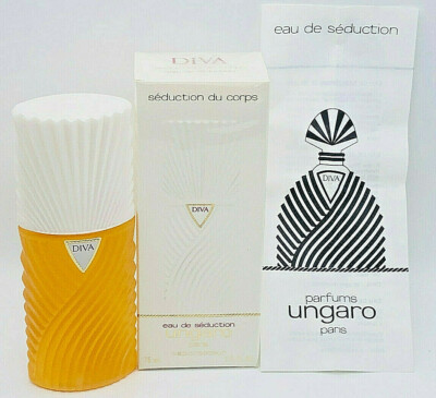 DIVA EAU DE SEDUCTION UNGARO VINTAGE PARFUM 75 ML SPRAY DAMEN EMANUEL SELTEN EDT