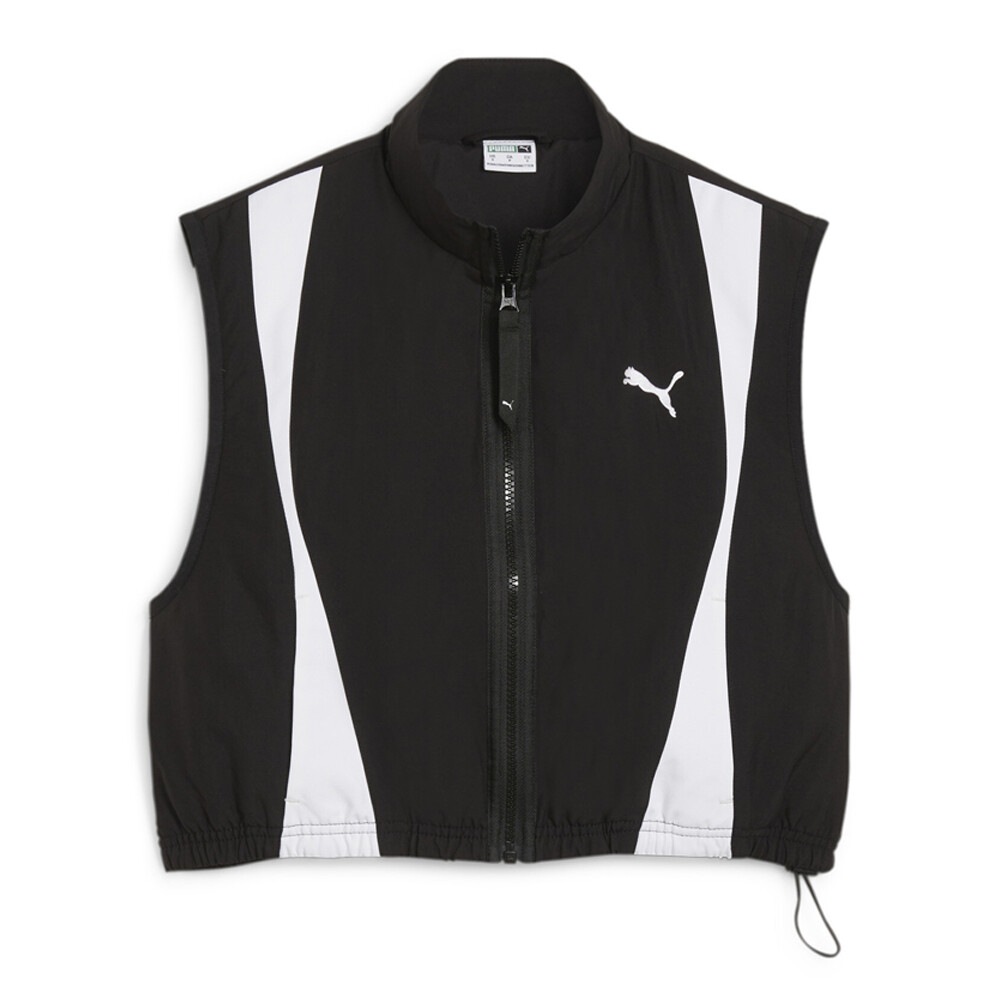 Puma Dare To Тканый жилет на молнии Женский размер XXL Повседневная спортивная верхняя одежда 6242