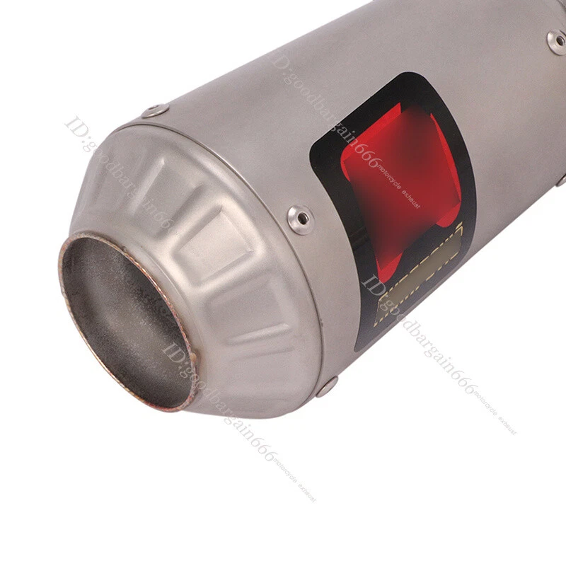 Tubo de escape para motocicleta Suzuki GSXS1000 F 2015-2023 silenciador deslizable escape Foto 4 de 4