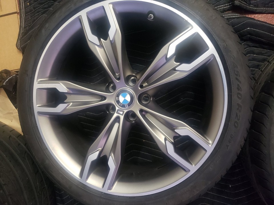 20" OEM BMW Style 668M Wheels Rims And Tires G30 G20 M550i 540i 530i ...