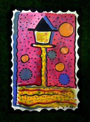 Contemporary Handmade Painting Md & Sd By World Fame Artt. Nidhi Bandil