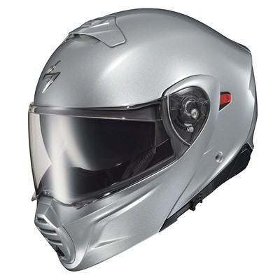 Scorpion EXO-GT930 Transformer Solid Color Helmet Silver 2XL