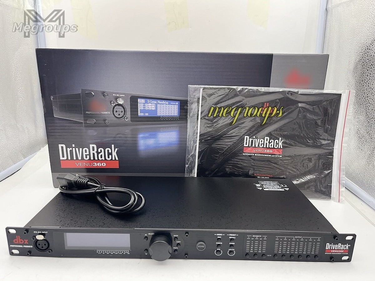 VENU360 DBX DriveRack Venue 360 3x6 Loudspeaker Management