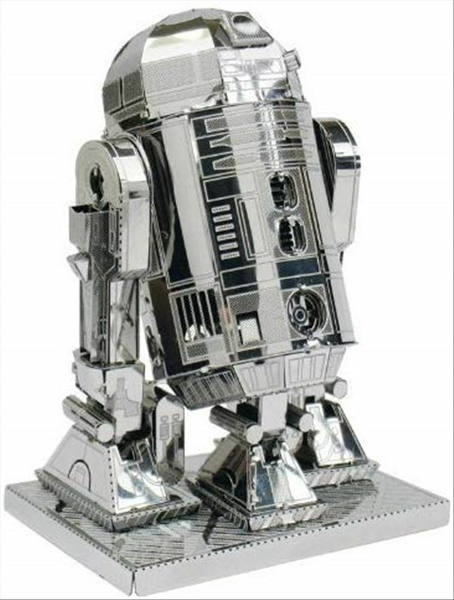 TENYO Metallic Nano Puzzle Star Wars R2D2 Cut Metal Model