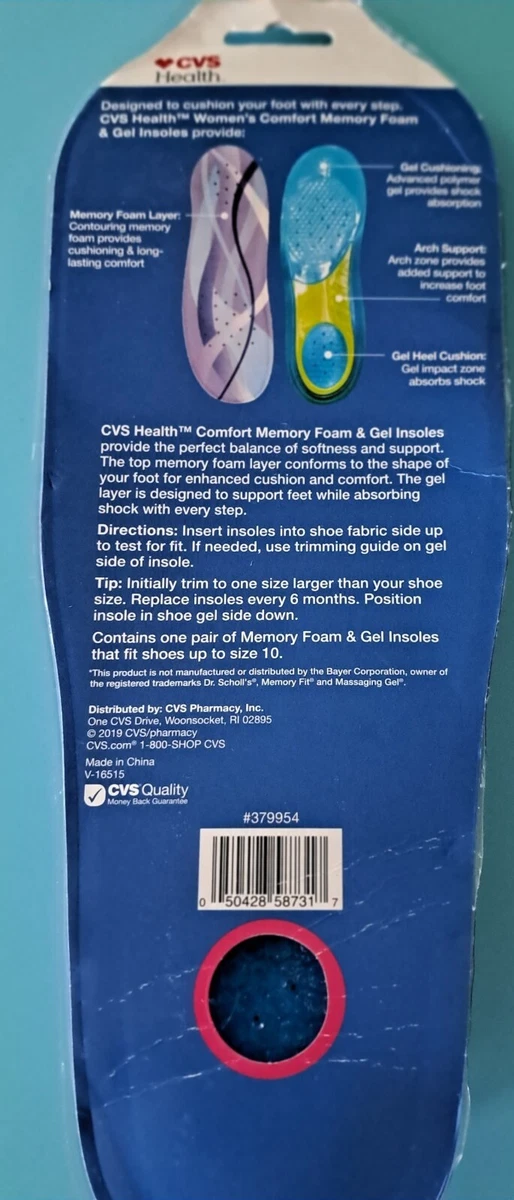 Gel insoles shop cvs