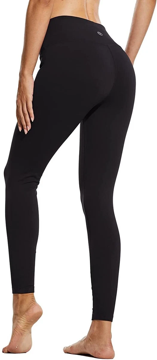 Women's Fleece Lined Leggings Warm Winter Yoga Leggings Thermal