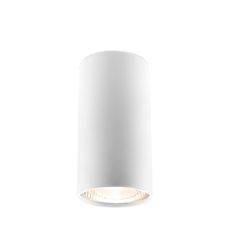 Plafonnier alu GAMA-5510A rond blanc GU10 35W pour éclairage intérieur de plafond