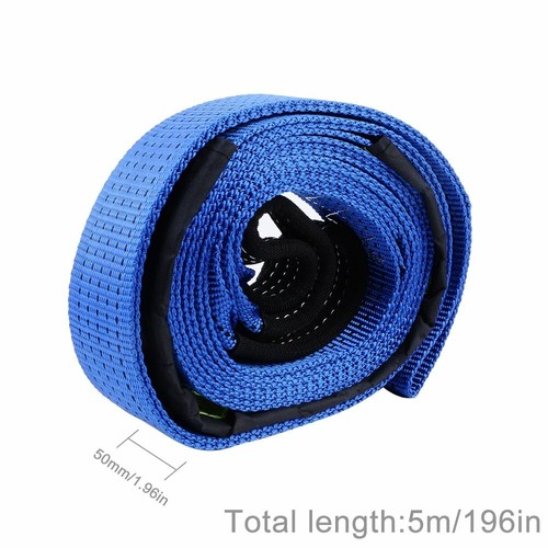 CARPOINT Abschleppseil 5000 - 3 Meter Starkes Abschleppgurt Für Auto & Wohnmobil