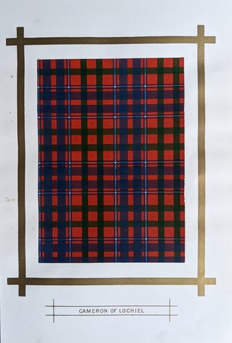 Cameron of Locheil Original Tartan Crest Quilt