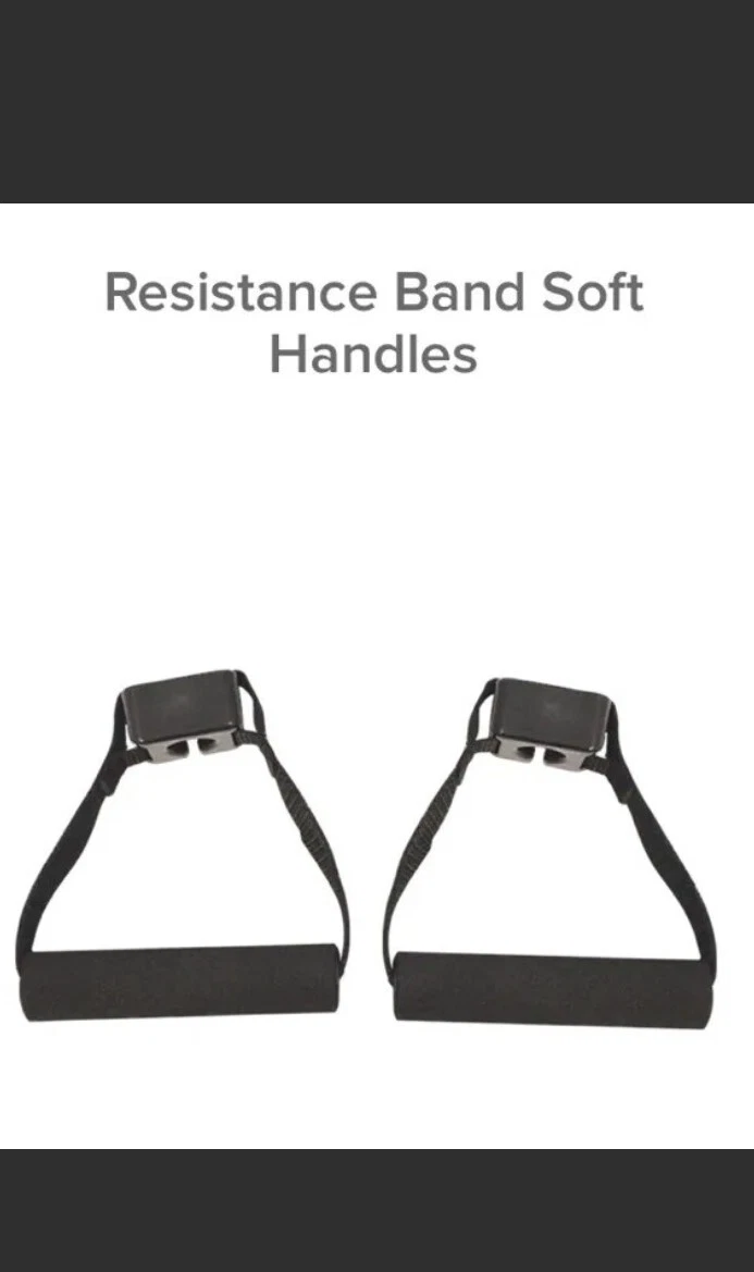 Beachbody B Lines Resistance Bands Soft Handles Replacement Black Set