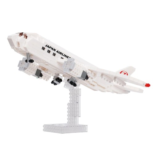 Kawada Nanoblock JAL Passenger Plane 580pcs 19.5x10x18.5cm 12+ Interior Hobby - Picture 2 of 7