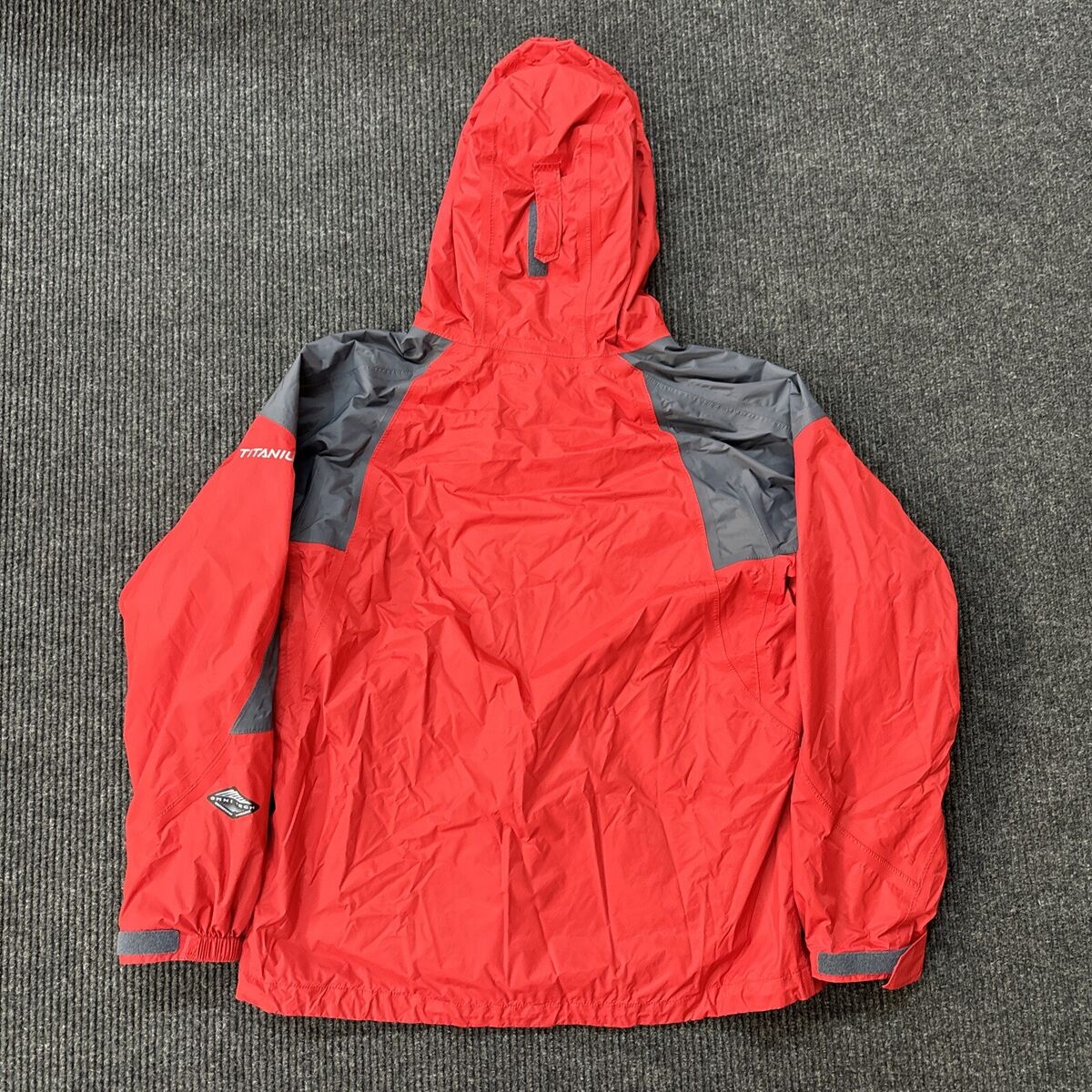 Columbia Titanium Jacket Women's Large Red Outdoor Omnitech Columbia Titanium Jacket Women's Large Red Outdoor Omnitech