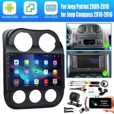 For 2009-2016 Jeep Compas 10.1" Apple CarPlay Android Auto Car Navigation Radio