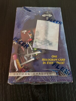1995 FLEER ULTRA BATMAN FOREVER FACTORY SEALED BOX TRADING CARDS
