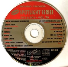 SOUND CHOICE SPOTLIGHT - 70'S 80 S - EAGLES, SPRINGSTEEN - SC8808