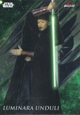 Star Wars Finest 2018 Base Card #62 Luminara Unduli