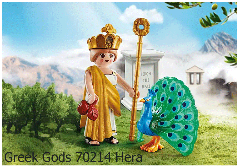 Playmobil Les 12 Dieux Olympiens Grecs - Set Complet Zeus, Hera, Poseidon - Neuf