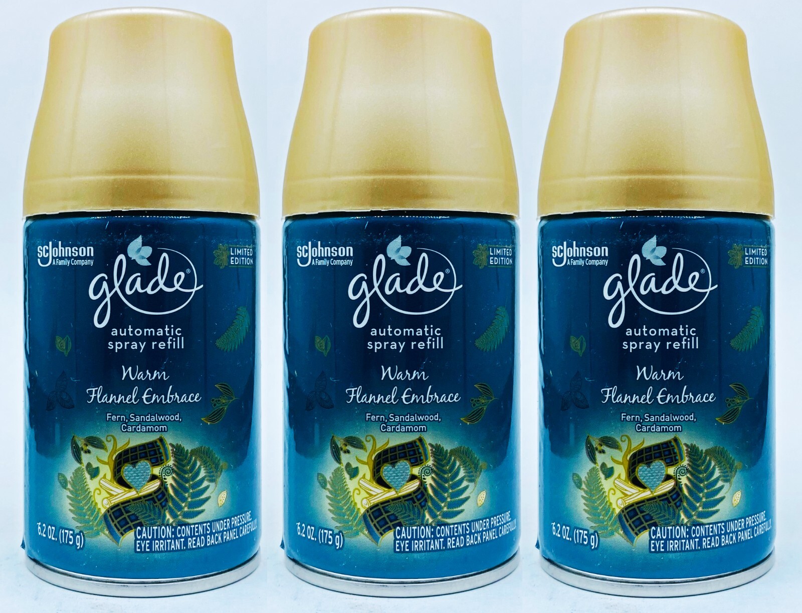 3 Glade MARSHMALLOW IRISH CREAM Automatic Spray Refill Air Freshener 6.