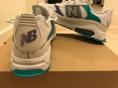 new balance x racer white teal purple