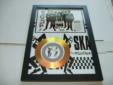 SKA    AUTOGRAPH  FRAMED 1  DISPLAY