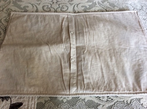 Noble Excellence King Beige Cotton / Linen Quilted Comforter /2 Standard Shams - Picture 11 of 13