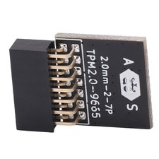 TPM 2.0 Module LPC 14pin Remote Card Encryption Security Board Accessory For