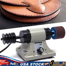 Electric Leather Edge Polishing Grinding Burnishing Machine Grinder Tool 8000RPM