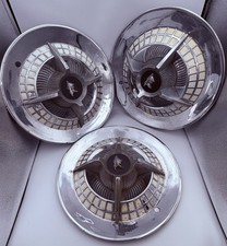 1959 Dodge Royal Lancer 15 Spinner Hubcaps Mopar 1946231 Set Of 3