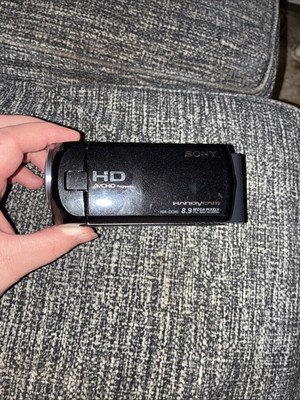Sony HDR-CX380 HD Handycam Camcorder Black with 16GB Internal Flash Memory WORKS