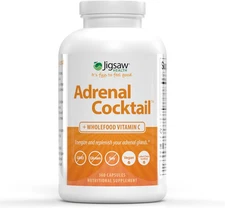 Adrenal Cocktail + Wholefood Vitamin C | with Potassium Bicarbonate, Sea Salt...