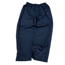 Nike Pants Men Large Black White Windbreakers Joggers Track Suit Baggy Straight