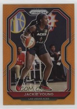 2021 Panini Prizm WNBA Orange Prizm 34/50 Jackie Young #47 1g2c