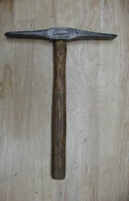 Vntg J.G. Pollard,Brooklyn NY Stone Mason's Chipping Hammer,2lbs. 5.1 oz,AWESOME