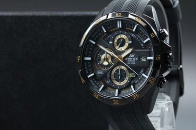 [N NEUWERTIG] CASIO PRO TREK CASIO EFR-556PB-1A schwarze Herren-Quarzuhr...