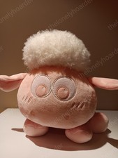 Shaun the Sheep Pink Baby Shaun Laying Down Ver. 12.2" Plush New NWT US Seller