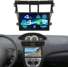 9 464g Android Auto Carplay Stereo For Toyota Yaris Vios 2007-2012 9 464g Android Auto Carplay Stereo For Toyota Yaris Vios 2007-2012