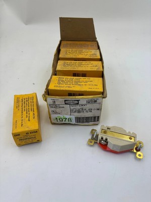 Hubbell IG2310A Receptacles Isolated Ground 20A 2P 3W 125V Pack of 10
